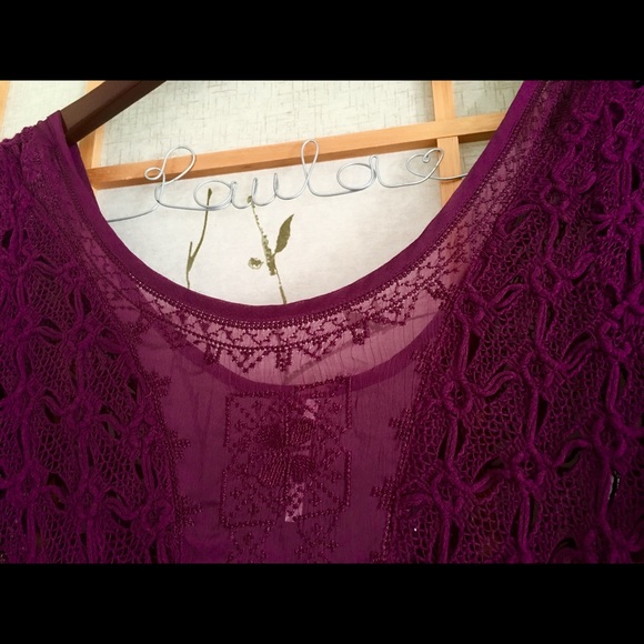 Free People Crochet Boho Festival Maxi Dress 2 - Picture 4 of 7